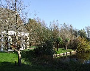 Groene omgeving bij Stolp vakantieaccommodatie, Medemblik, Noord-Holland