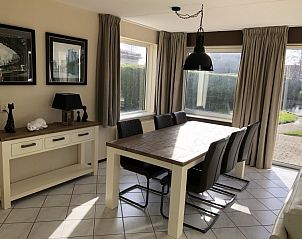 Stijlvolle eetkamer in Stolp vakantiehuis, Medemblik, IJsselmeerkust