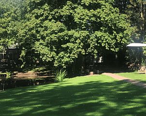 Groene omgeving van Vakantiehuis in Andijk, omgeven door natuur aan de IJsselmeerkust.