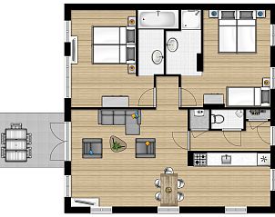 Verblijf 460344 - Appartement IJsselmeerkust - Marinapark Volendam 11