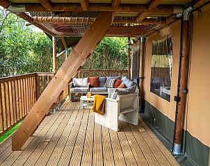 Verblijf 461622 - Tenthuis IJsselmeerkust - De Bosvilla | 8 Pers. | Kachel