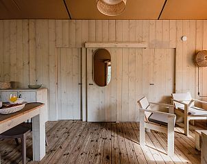 Unterkunft 461622 - Zelthaus IJsselmeerkust - De Bosvilla | 8 Pers. | Kachel