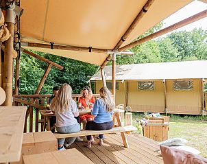 Verblijf 461625 - Tenthuis IJsselmeerkust - De Bos Lodge | 6 Pers. | Kachel