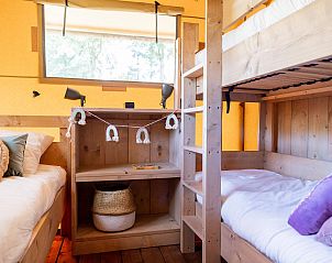 Verblijf 461628 - Tenthuis IJsselmeerkust - De Bos Lodge | 5 Pers. | Kachel & Hottub