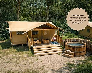 Verblijf 461636 - Tenthuis IJsselmeerkust - De Stille Heide met Kachel & Hottub