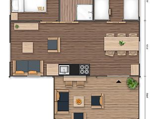 Verblijf 461637 - Tenthuis IJsselmeerkust - De Heide Tent met Kachel