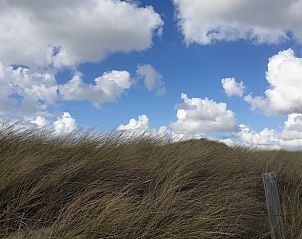 Uitzicht op de duinen nabij Vakantiehuisje in Oudesluis, Noord-Holland, perfect voor wandelingen in de natuur.