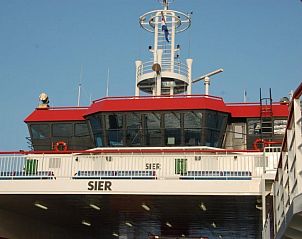 Fhre nach Ameland, Zugang zum CORIMAR-Ferienhaus in Ballum.
