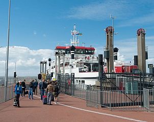Fhrhafen nach Ameland, Zugang zum Ferienhaus CORIMAR.