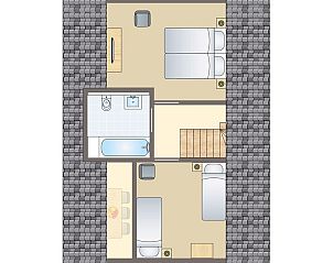 Guest house 484209 - Bungalow Noord-Holland noord - Berger Duinen | 6-persoons kinderwoning | 6CK