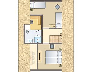Guest house 4842111 - Bungalow Noord-Holland noord - Berger Duinen | 6-persoons woning | 6L