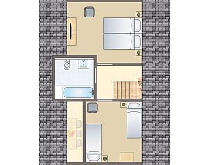 Guest house 4842112 - Bungalow Noord-Holland noord - Berger Duinen | 6-persoons kinderwoning | 6CK