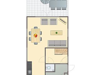 Unterkunft 4842115 - Bungalow Noord-Holland noord - 6 persoons bungalow | 6L