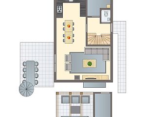 Guest house 4842117 - Bungalow Noord-Holland noord - Berger Duinen | 8-persoons woning | 8EL