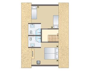 Guest house 4842120 - Bungalow Noord-Holland noord - Berger Duinen | 6-persoons wellnesswoning | 6ELW