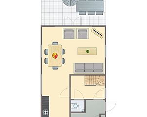 Guest house 4842158 - Bungalow Noord-Holland noord - 4-6 persoons bungalow | 4-6L
