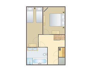 Guest house 4842158 - Bungalow Noord-Holland noord - 4-6 persoons bungalow | 4-6L