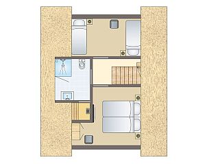 Guest house 484216 - Bungalow Noord-Holland noord - Berger Duinen | 4-persoons woning | 4L