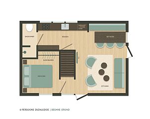 Unterkunft 484229 - Ferienhaus Noord-Holland noord - 6-persoons Duinlodge Huisdier toegestaan