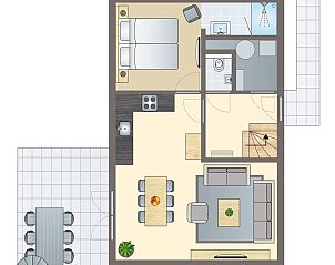 Guest house 484233 - Bungalow Noord-Holland noord - 6-persoons woning | 6C