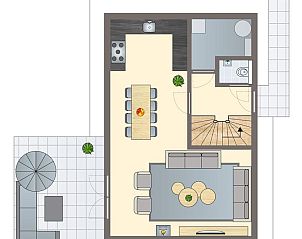 Guest house 484235 - Bungalow Noord-Holland noord - 8-persoons woning | 8EL