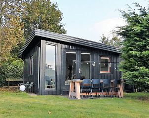 Vacation home in Schoorl, North Holland offers a cozy terrace and modern look amid green nature.