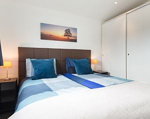 Cozy bedroom in Country House for 4 people, vacation home in Berkhout, North Holland with comfortable bed and relaxing atmosphere.