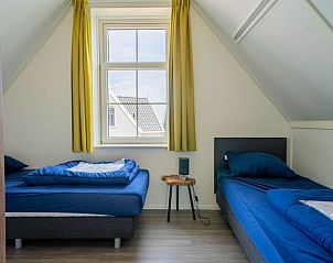 Tweede slaapkamer in Vakantiehuis Gulden Daalder 8, comfortabel vakantiehuis in Uitdam, Amsterdam eo, Noord-Holland.