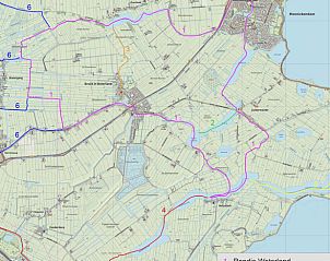 Kaart van Broek in Waterland en omgeving, handig voor gasten van Vakantiehuisje in Broek in Waterland, Amsterdam eo, Noord-Holland.