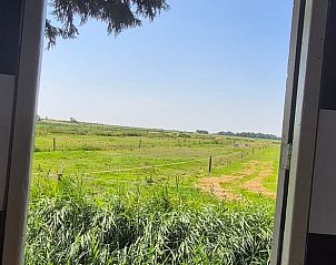 Prachtig uitzicht vanuit Huisje in Broek in Waterland, vakantiehuis in Amsterdam, Noord-Holland.