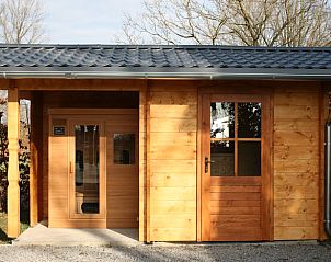 Saunahuisje bij Vakantiehuis in Den Ham, Twente, Overijssel voor ontspanning.