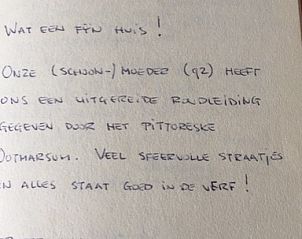 Guest house 520815 - Special overnight stays Twente - Ootmarsum - Stadswoning - Aan de Ganzenmarkt