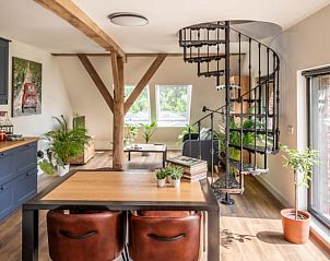 Moderne binnenruimte van Vakantiehuisje in Ambt Delden, Twente, Overijssel.