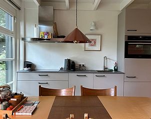 Moderne keuken in Huisje in Haaksbergen, vakantiehuis in Twente, Overijssel.