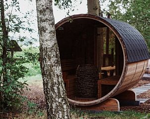 Sauna bij Huisje in Enschede, vakantiehuis in Twente voor ultieme ontspanning.