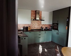 Volledig uitgeruste keuken in Huisje in Enschede, vakantiehuis in Twente.