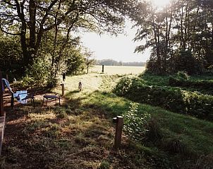 Natuurlijke omgeving van Huisje in Enschede, vakantiehuis in Twente.