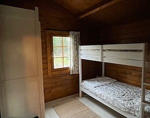Kinderkamer met stapelbed in Vakantiehuis in Enschede, Twente, ideaal voor gezinnen in Overijssel.