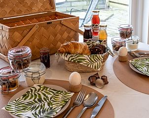 Bedroom in Holiday Home in Usselo, Twente, with sliding door to living room for extra privacy.