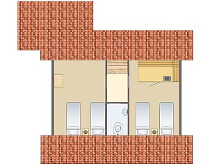 Verblijf 523125 - Bungalow Twente - Landgoed De Elsgraven | 6-persoons bungalow | 6CE