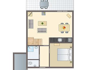 Verblijf 523138 - Bungalow Twente - Landgoed De Elsgraven | 4-persoons bungalow | 4CE2