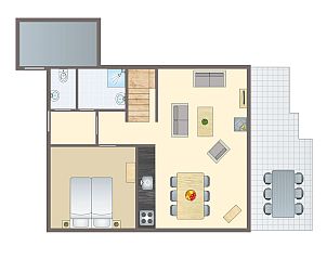Verblijf 523153 - Bungalow Twente - Landgoed De Elsgraven | 6-persoons bungalow | 6L1