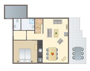 Verblijf 523156 - Bungalow Twente - Landgoed De Elsgraven | 6-persoons bungalow | 6C2