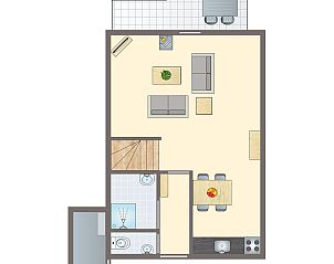 Verblijf 523158 - Bungalow Twente - Landgoed De Elsgraven | 4-persoons bungalow | 4C1