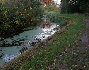 Rivierlandschap nabij Huisje in Tubbergen, vakantiehuis in Twente, Overijssel.