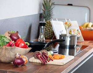 Verse ingredinten in de keuken van Huisje in Tubbergen, vakantiehuis in Twente, Overijssel.