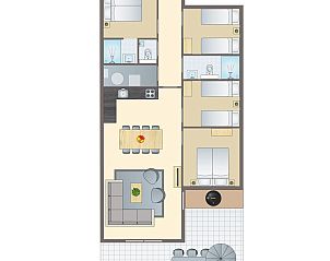 Verblijf 524256 - Bungalow Twente - Sallandse Heuvelrug | 8-persoons woning | 8CE