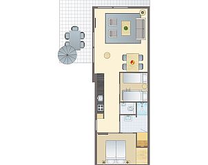 Verblijf 524261 - Bungalow Twente - Sallandse Heuvelrug | 4-5-persoons woning | 4-5CE