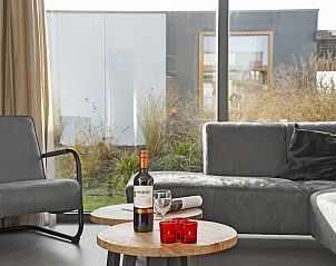 Ruime eetruimte in Sallandse Heuvelrug 6-persoons woning 6B, Hoge Hexel, Twente.