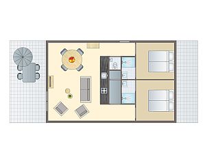Verblijf 524283 - Bungalow Twente - Sallandse Heuvelrug | 4-persoons woning | 4B